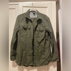 Eddie Bauer Long Sleeve Button Up